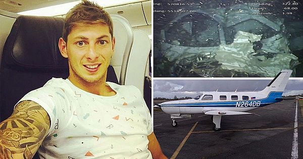 Dona de avião em que morreu Emiliano Sala proibiu voos de piloto