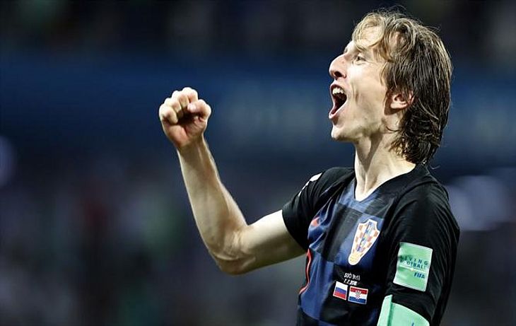 Modric é eleito o melhor jogador do mundo pela Fifa