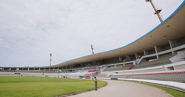 Obras de adaptação do Estádio Rei Pelé para jogos da Série A