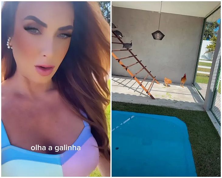 Inédito! Nicole Bahls e Rico Melquiades participam do “Jogo dos