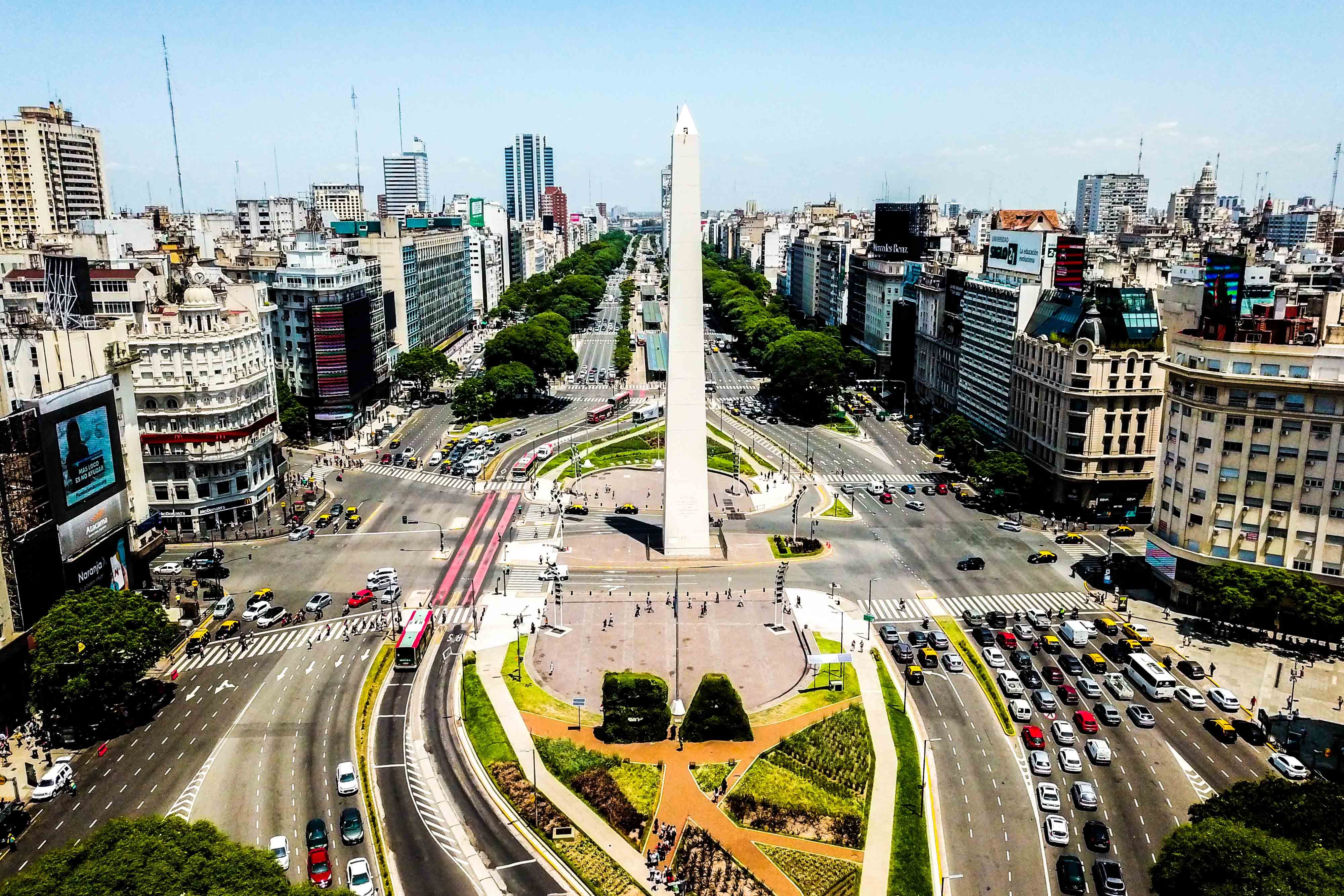 Obelisco de Buenos Aires, monumento histórico da cidade de Buenos Aires, na Argentina