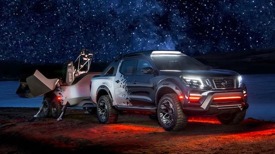 Imagem Nissan revela a picape Nissan Navara Dark Sky Concept