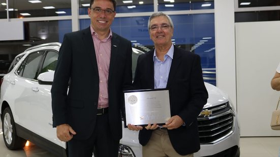 Imagem Mangabeiras Veículos conquista classificação máxima em atendimento Chevrolet