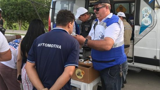 Imagem Lei Seca será intensificada no Carnaval com operações volantes em vários pontos