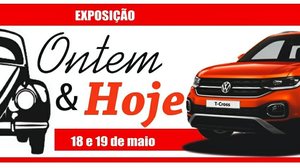 Imagem Exposição Ontem & Hoje: Pajuçara Auto reúne Fusca e T-Cross no shopping