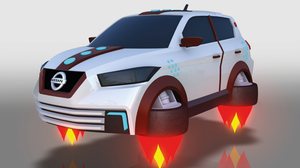 Imagem Carro voador? Crianças desenham como imaginam Nissan Kicks no futuro