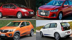 Imagem Top 10: os carros populares mais econômicos do Brasil