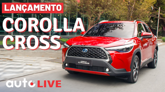 Imagem Lançamento Corolla Cross: Vídeo com preços e versões do novo SUV da Toyota