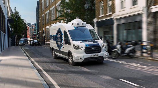 Imagem Sem motorista: Ford inicia teste de entregas urbanas com vans autônomas