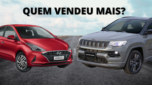 Imagem Carros mais vendidos: veja o campeão estadual e o da capital em junho