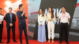 Imagem Inauguração da Atlântica Motos reúne diretoria da Honda e convidados: Confira vídeo e fotos