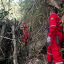 Imagem Bombeiro relata "cenário de guerra" durante resgate de vítimas na Serra da Barriga