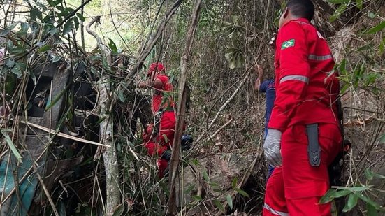 Imagem Bombeiro relata "cenário de guerra" durante resgate de vítimas na Serra da Barriga