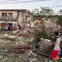 Imagem Vídeo mostra estrago de explosão de prédio provocada pro botijão de gás