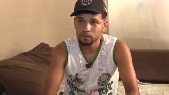 Felipe Silva perdeu o pai e um sobrinho na tragédia que se abateu no Residencial Maceió I - Foto: Reprodução / TV Pajuçara