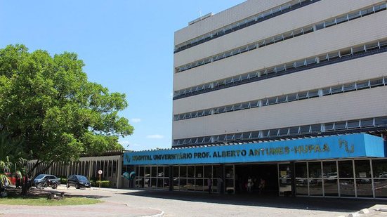 Hospital Universitária fica na parte alta de Maceió - Divulgação/Ufal