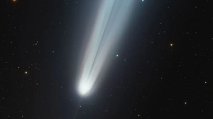 Imagem do "cometa do século" intriga cientistas com fenômeno inesperado na cauda - Foto: Reprodução/Bray Falls