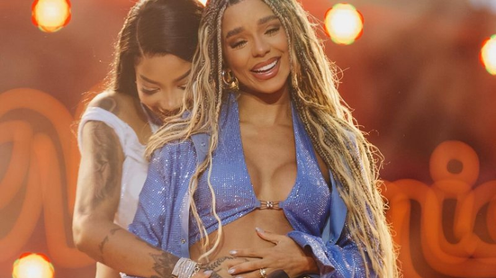 Ludmilla celebra primeiro filho com Brunna Gonçalves - Foto: Reprodução