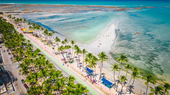 Vai à praia no feriado? Veja mapa com trechos próprios para banho em AL - Jonathan Lins / Secom Maceió