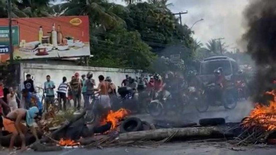 Reprodução - As duas faixas da rodovia foram fechadas