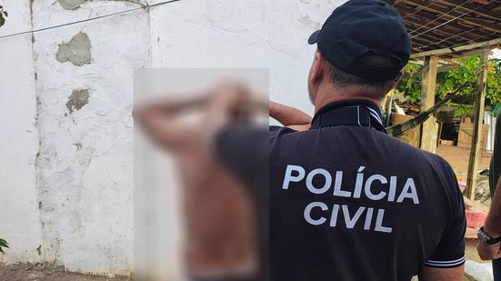 Suspeito de estuprar enteada dos 3 aos 7 anos é preso em Arapiraca - Divulgação / PC-AL