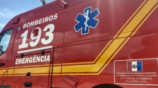 Vítima foi encaminhada pelo Corpo de Bombeiros para o HGE - Divulgação