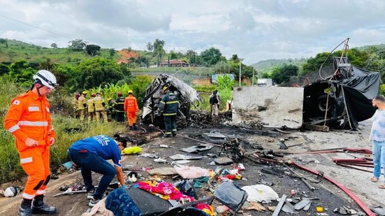 Tragédia deixou ao menos 38 pessoas mortas - Foto: Corpo de Bombeiros de Alagoas