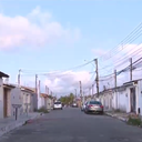 Rua onde aconteceu o crime - Reprodução/TV Pajuçara