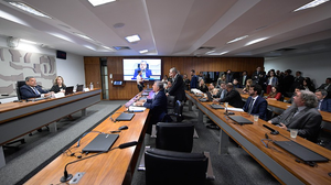 Senadores durante a reunião da CPI das Bets, em 03 de dezembro de 2024 - Foto: Agência Senado