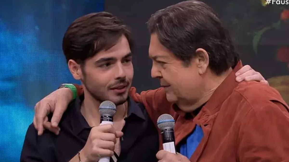 Filho de Faustão fala sobre a saúde do pai após transplantes