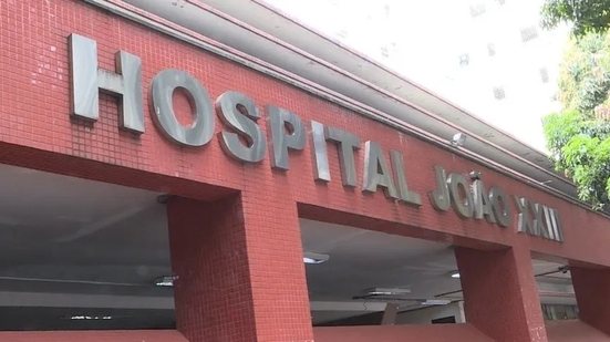 Criança ficou internada no Hospital João XXIII desde 20 de novembro - Reprodução / TV Globo