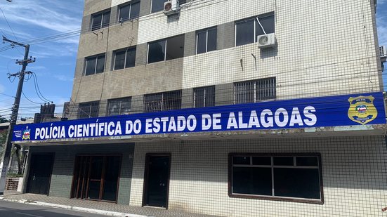 Fachada do prédio da Polícia Científica - Polícia Científica