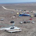 Imagem Avião com 62 passageiros fabricado pela Embraer cai no Cazaquistão