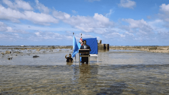 País será engolido pelo mar nos próximos anos - Divulgação/Governo de Tuvalu