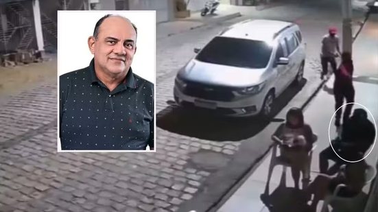 Vereador Marcos Aurélio de Araújo (PP), de 57 anos, foi morto a tiros em frente de casa em Tabuleiro do Norte - Reprodução