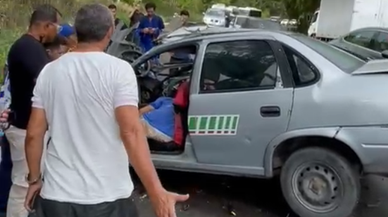 A dinâmica do acidente ainda é desconhecida. - Foto: Reprodução