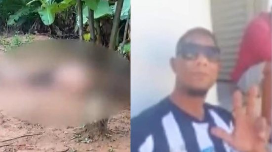 O alagoano foi encontrado amarrado em uma região de mata - Montagem TNH1