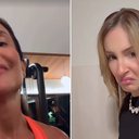 Ivete Sangalo e Claudia Leitte em publicações na rede social - Reprodução / Instagram