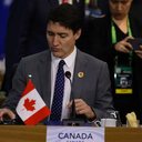 O primeiro-ministro do Canadá, Justin Trudeau durante abertura do G20, no MAM, na zona central da capital fluminense - Tomaz Silva / Agência Brasil