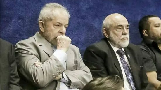 Presidente Lula e o advogado alagoano Marcello Lavenère Machado - Foto: Reprodução