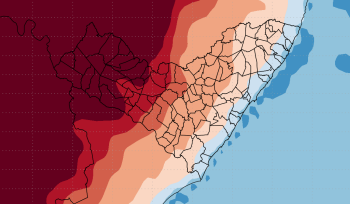 O aviso meteorológico é válido até este domingo (5) - Foto: Reprodução/Semarh