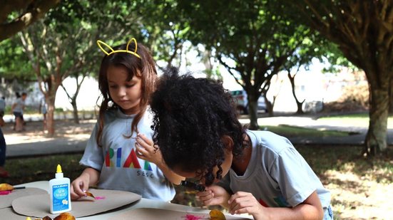 O Criar Sesc não funciona como reforço escolar, pois não atua na educação formal. - Foto: Divulgação