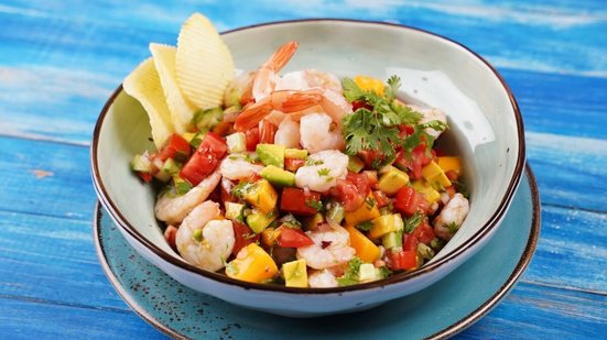 Ceviche de camarão (Imagem: Natalia Hanin | Shutterstock)