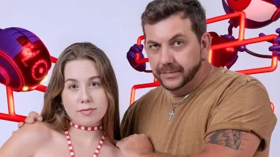 Raissa e Edilberto disputam o primeiro paredão em dupla da história do BBB (Imagem: Reprodução digital | TV Globo)