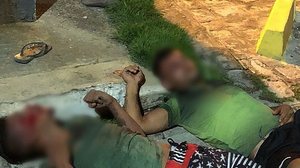 Os dois homens ficaram gravemente feridos | Foto: Cortesia ao TNH1