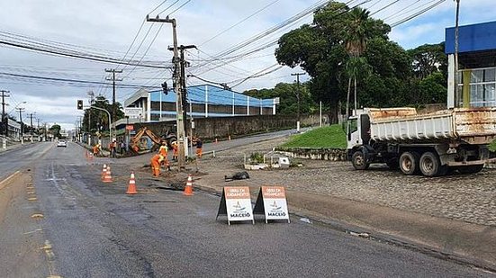 Avenida Gustavo Paiva será interditada para obras | Foto: Ascom Seminfra