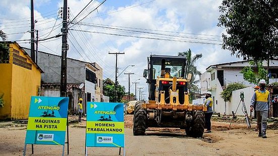 Imagem Cidade Universitária recebe obras de infraestrutura