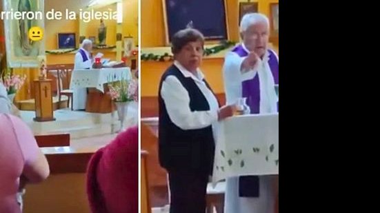 O caso aconteceu em uma igreja do Tlaxcala, no México | Reprodução/Redes Sociais