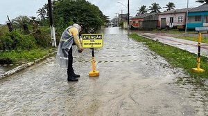 Imagem Penedo ainda tem seis localidades com trânsito interditado por conta de chuva