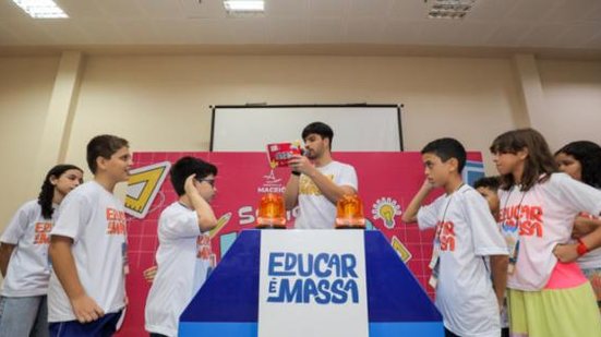 Alunos testaram conteúdos aprendidos em sala de aula. | Foto: Mariel Matias/Ascom Semed